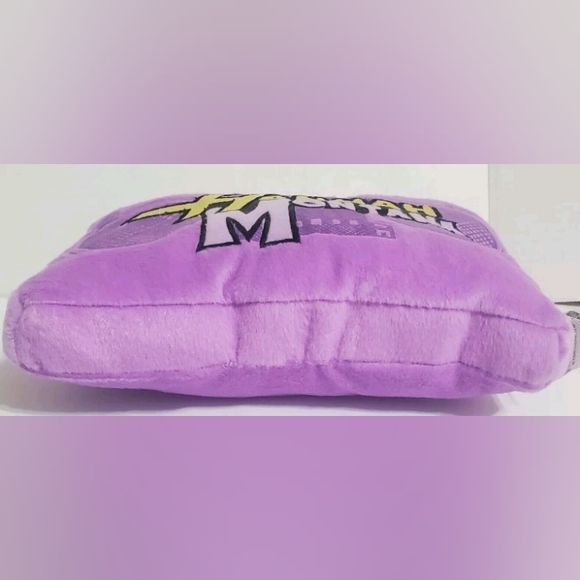 Disney Hannah Montana Stereo Radio Speaker Plush Pillow Purple New - Picture 3 of 11